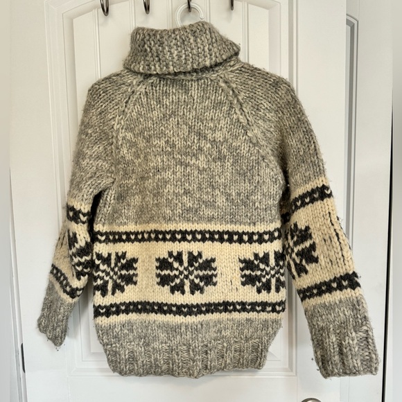 Hand Knit Fisherman Sweater - Picture 2 of 4